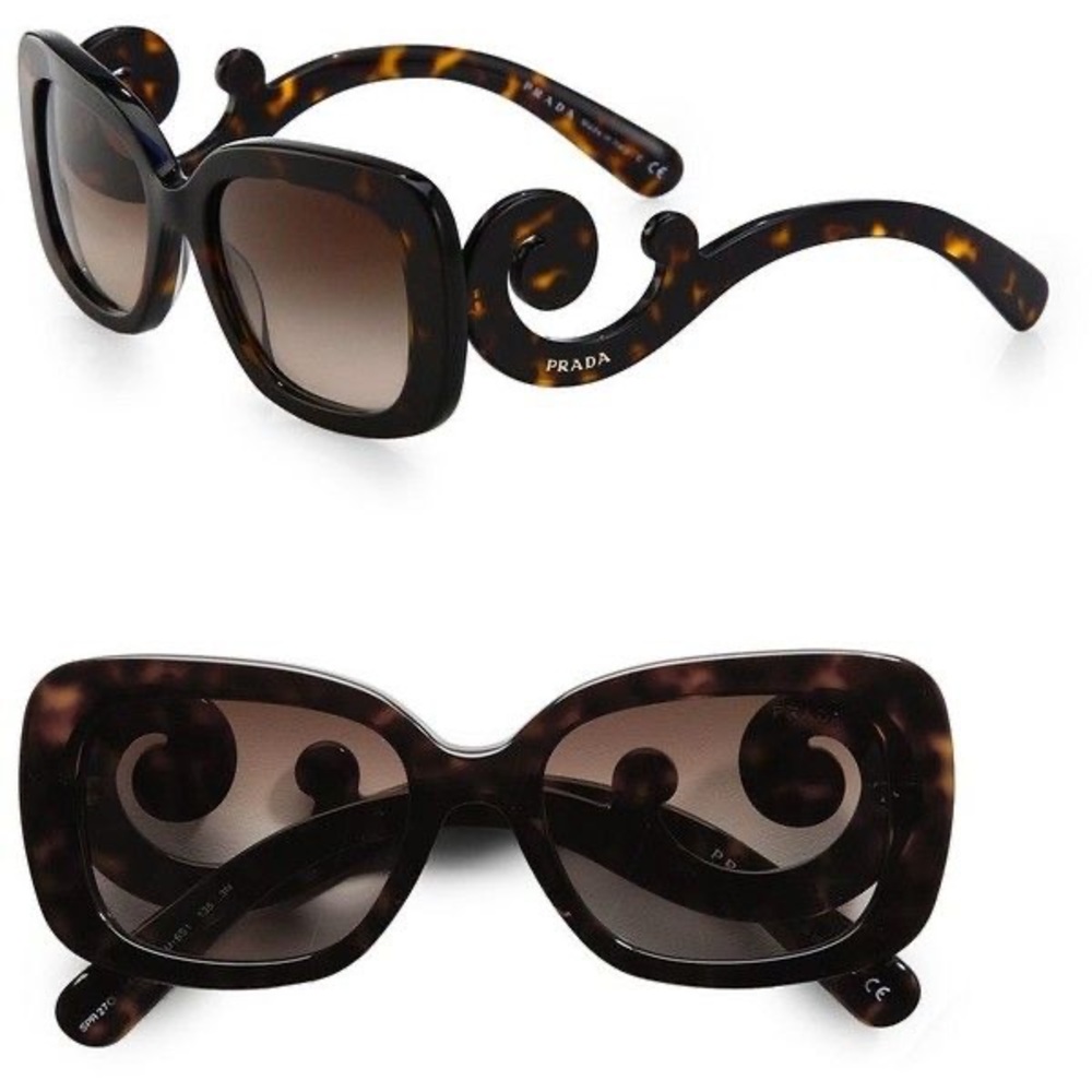 Prada baroque square sunglasses